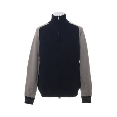 Trui (Blauw, Beige) van Parker Katoen
