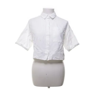 Kortärmad skjorta (Vit) från Primark Cares Bomull, Linne, Viskos