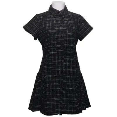 Skjortekjole (Sort, Hvid) fra Zara Polyester