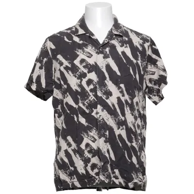 Short sleeve shirt (Black, Beige) from Ljung by Marcus Larsson Tencel