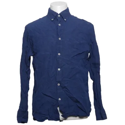 Overhemd (Blauw) van Mango Man Linnen