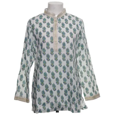 Tunika (Vit, Flerfärgad) från Fabindia