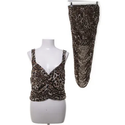 Set (Zwart, Beige, Rood) van Fashion Nova Elastaan, Polyester