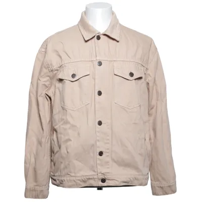 Jeansjacka (Beige) från Mango Man Bomull