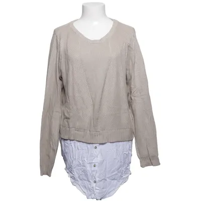 Tröja (Beige, Vit) från Culture Bomull, Viskos