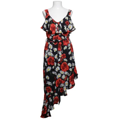 Långklänning (Svart, Röd, Vit, Flerfärgad) från My Star Polyester