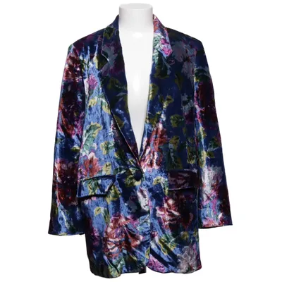 Blazer (Blå, Flerfarvet) fra Rotate Polyamid, Polyester, Viscose