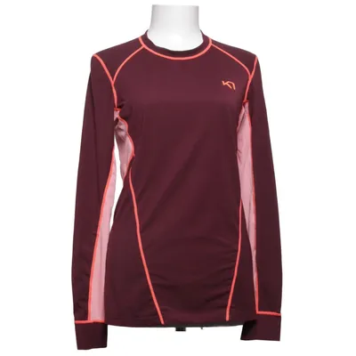 Baselayertrøje (Lilla, Pink, Flerfarvet) fra Kari Traa Elastan, Polyester, Uld