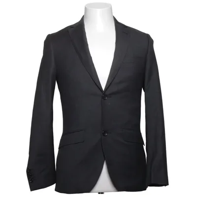 Blazer (Gray) from Riley Viscose, Wool