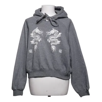 Huvtröja (Grå) från Cropp Bomull, Polyester