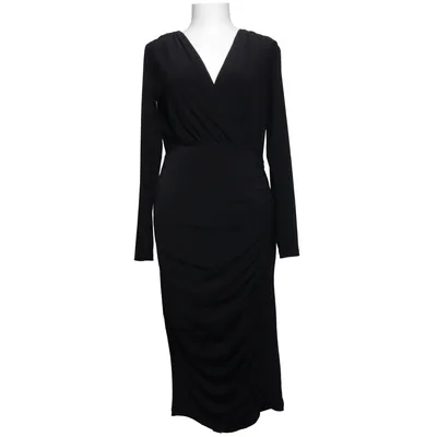 Dress (Black) from Glamour Bunny Elastane, Polyamide, Polyester, Viscose