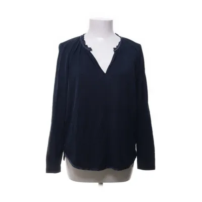 Blouse (Blue) from Iheart Elastane, Lyocell, Silk