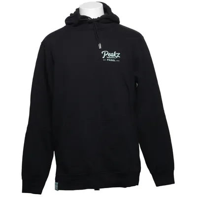 Hoodie (Black) from Peak Organic cotton, Recycled polyester