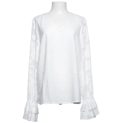 Blouse (White) from Kojooin Polyester