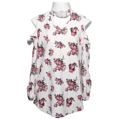 Top (Weiß, Rot, Grün) von Lily Bleu Elasthan, Polyester