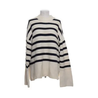 Tröja (Vit, Svart) från Samsøe & Samsøe Ekologisk bomull, Ull