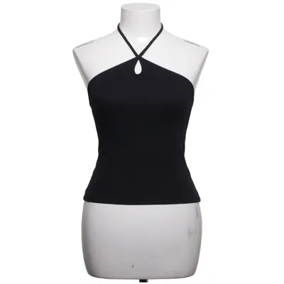 Halter neck top (Black) from Bik Bok Cotton, Elastane