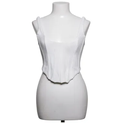 Crop top (Blanc) de H&M x Brock Collection Coton