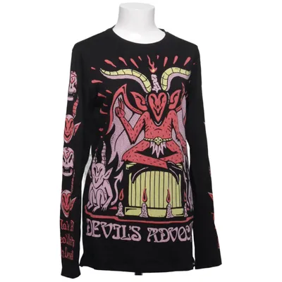 Long sleeve T-shirt (Devil's Advocate) from Killstar Cotton