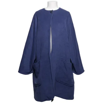 Manteau (Bleu) de MaxMara Mohair, Nylon, Laine