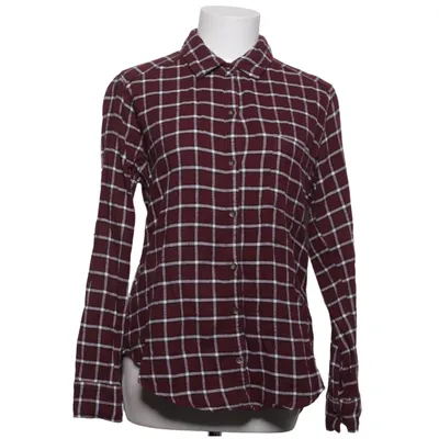 Chemise en flanelle (Rouge, Blanc) de Hollister Coton