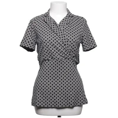 Wikkelblouse (Zwart, Wit) van King Louie
