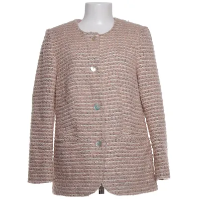 Kavaj (Beige, Vit) från Atelier Polyester, Ull