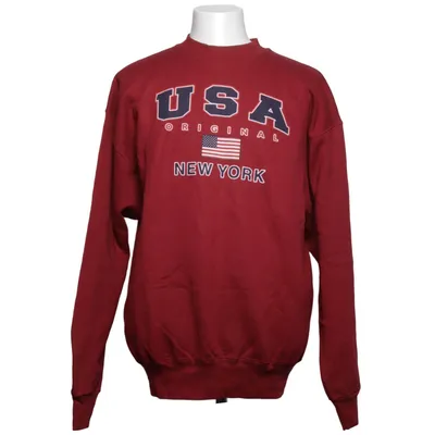 Sweatshirt (Rød) fra Fruit of the Loom Bomuld, Polyester