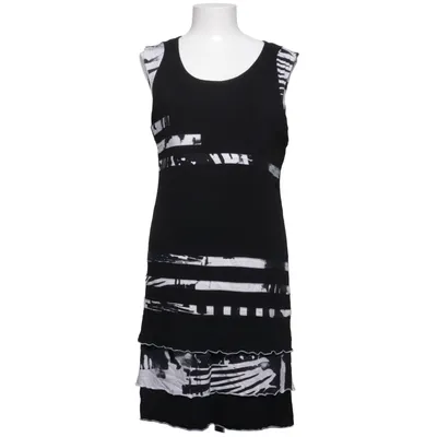 Jurk (Zwart, Wit) van My Design Paris Elastaan, Viscose