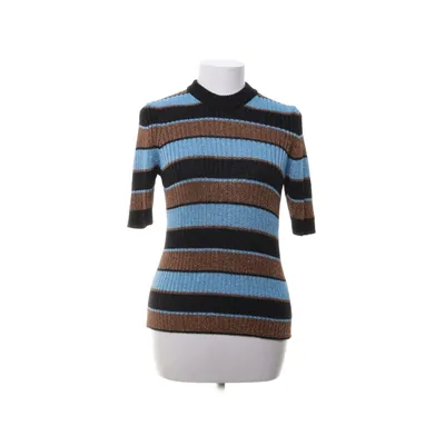 Top (Blauw, Zwart, Bruin) van Ganni Viscose, Polyamide