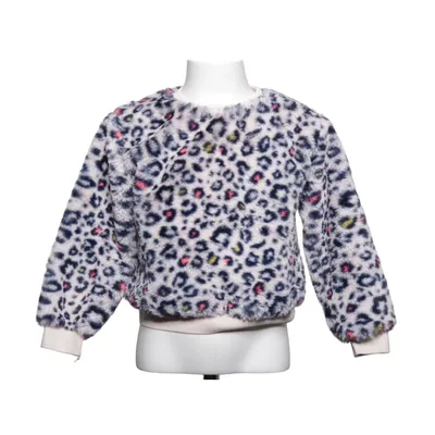 Collegetröja (Blå, Flerfärgad) från Billieblush Pälsimitation