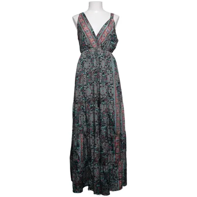 Maxi dress (Black, Multicolored) Polyester