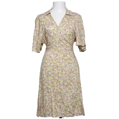 Slå-om-kjole (Grøn, Gul, Pink, Flerfarvet) fra Gina Tricot Viscose