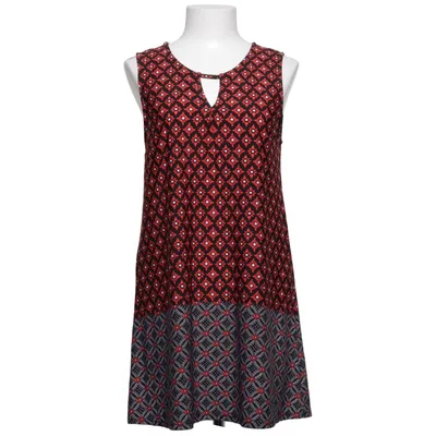 Klänning (Svart, Röd, Vit) från Izabel London Elastan, Polyester