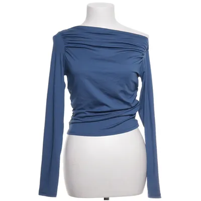 Långärmad t-shirt (Blå) från She Elastan, Polyester