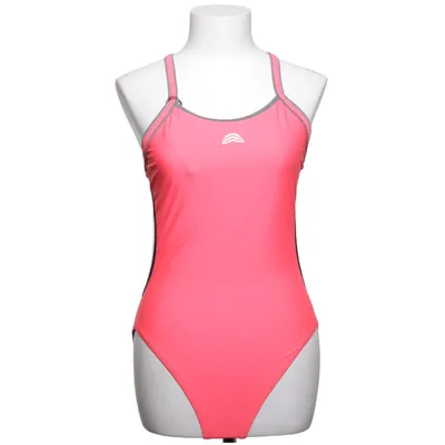 Baddräkt (Rosa, Grå) från Aquarapid Elastan, Polyamid, Polyester