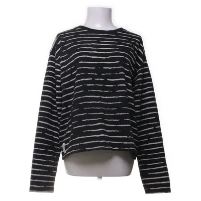 Sweatshirt (Zwart, Wit) van Mikuta Katoen