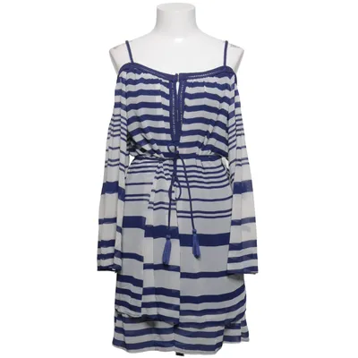 Dress (Blue, White) from Double Zero Polyester