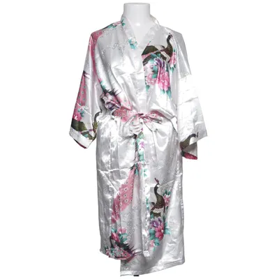 Morgonrock (Vit, Flerfärgad) från SP Collection Silke