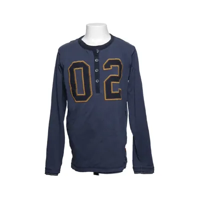 Farfarströja (Blå) från POMPdeLUx Bomull, Elastan