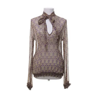 Knytblus (Grön, Flerfärgad) från Antik Batik Silke