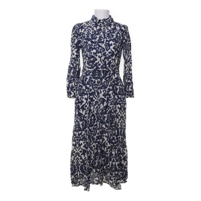 Maxi jurk (Blauw, Meerkleurig) van Zara Viscose