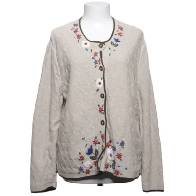 Cardigan (Beige, Meerkleurig) van Landhaus Katoen