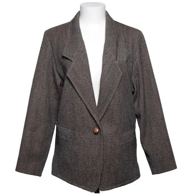 Blazer (Marron) de Georges Rech Acétate, Laine
