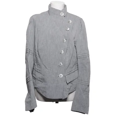Blazer (Gris) de Sylvia Heise Coton, Lin