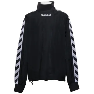 Träningsjacka (Svart, Vit) från Hummel Polyester