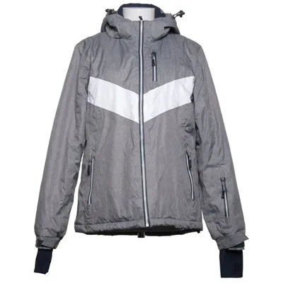 Manteau de ski (Gris, Blanc) de Crivit Pro Polyamide, Polyester