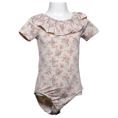 Body (Beige, Flerfärgad) från Newbie by KappAhl Elastan, Polyester