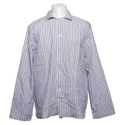 Chemise (Bleu, Blanc) de Tekla Coton biologique