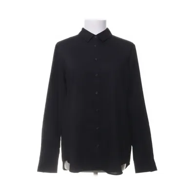Skjorta (Svart) från Uniqlo Polyester, Viskos